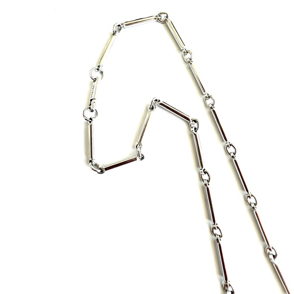 🌟 SALE $80 🌟 Guy Vidal 1970’s Brutalist Pewter & Silver Gilt Abstract Pendant - Picture 3 of 10